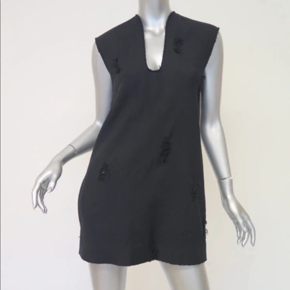 Alexander Wang Distressed Tunic Dress